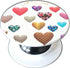 Pattern Heart Phone Grip Holder & Phone Stand for Phones and Tablets...