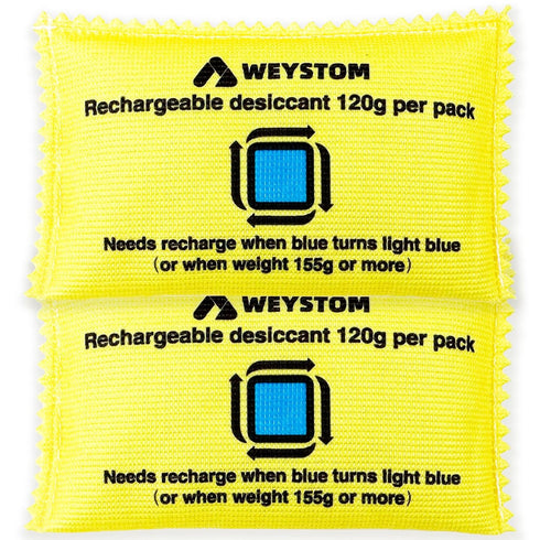 2 Packs 120g Rechargeable Desiccant, Moisture Absorbing Bag, Rechargeable Silica Gel Dehumidifier - Ultimate Moisture Absorption for Dry and Safe ...