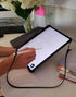 Black Silicone Scratchproof 20.75in Tether for Digital Electronic Styluses (Diameter Range: 0.27-0.37in) - Secure Stylus to Tablet Case - Tablet P...