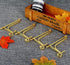 LIONWEI LIONWELI 4 Inch Gold Iron Plate Stand Holder Easel Display Stand for Plate?Picture?Photo and More,4 pcs....