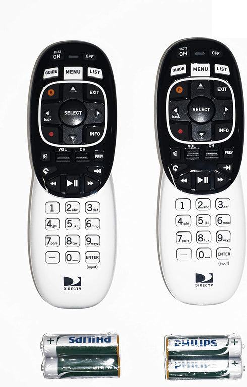 2 Pack - DIRECTV RC73 IR/RF Remote Control...