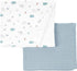 Simple Joys by Carter's Baby 2-Pack Cotton Gauze Blanket, Sage Green/White Elephant, One Size...