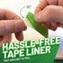 Krazy Double Sided Tape for Crafts & Scrapbooking, Easy-to-Peel Squares, One Inch Pre-Cut Thin Tape (48 Count)...
