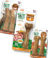 Nylabone Healthy Edibles Natural Dog Chews Long Lasting Ham, Bacon, & Venison Flavor Treats for Dogs, Medium (5 Count)...