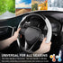 Cartist Steering Wheel Cover, Carbon Fiber Steering Wheel Cover, Car Steering Wheel Cover for Men/Women, Anti-Slip, Comfortable Grip, Durable, Uni...