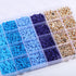 3020pcs Clay Beads for Bracelet Making, 4 Colors Clay Beads for Jewelry Making Supplies Charm Friendship Bracelet Kit with Gold Beads for Jewelry ...