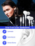 USB C Headphones for Apple iPhone 15 Plus iPad/Google Pixel 8 8A 7 Pro 7A/ Samsung Galaxy S24 S23 S22 S21 Ultra Android Earbud Wired Type C Earpho...