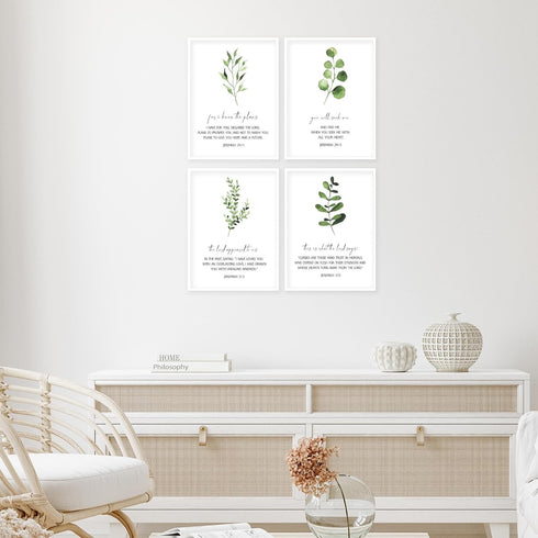 Insire Christian Decor for Wall, Wall Art Poster, Jeremiah 29 11 Wall Decor - Unframed (8x10)...