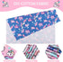 10 Pieces Unicorn Fabric Squares 20 x 20 Inch Precut Quilting Fabric Unicorn Rainbow Cartoon Pattern Fabric Bundles Unicorn Printed DIY Fabric for...