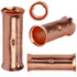 00 Gauge Butt Splice Connectors 10 PCS 2/0 AWG Non-Insulated Butt Connectors,Bare Pure Copper Butt Splice Wire Connector,Heavy Duty Uninsulated Cr...