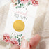 Paper Clever Party Charming Floral Bridal Shower Games - 30 Pack - Pink Scratch Off Raffle Cards - Fun Wedding Activities, Lottery Tickets & Door ...