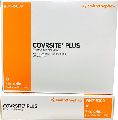 Covrsite Plus Composite Dressings - 4" x 4" - Box of 10...
