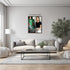 Posterizer 1 pcs-artist at work-painting portrait-2-Collectibles & Fine Art Gift for Men Women Entrepreneur Teens Decor for Home & Office- unfram...