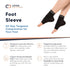 Copper Compression Foot Sleeves - Plantar Fasciitis, Achilles, Ankle Support Brace Socks - Day / Night Relief from Heel Spurs, Arch Pain, Swelling...
