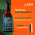 E2H Liquid Turmeric Curcumin for Better Absortion - Natural Joint Support - Turmeric Root Extract with Black Pepper Seed - Boost Your Health - Veg...
