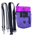 Jalousie Dog Training Pouch with Training Clicker and Water Bowl - 5 Ways to Wear - Carry Toys, Treats for Positive Reinforcement - Built-in Poop ...