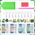 Huquary 9 Pairs Halloween Diamond Painting Earrings Making Kit with Tools 5D Dangle Drop Diamond Art Earring Kit Jewelry Making Kits for Adults Wo...