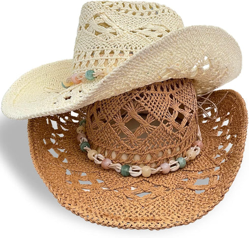 Hat Band for Womens Cowboy Hat, Hand Made Replaceable Fedora Hat Belt for Men Panama Hat...
