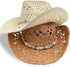 Hat Band for Womens Cowboy Hat, Hand Made Replaceable Fedora Hat Belt for Men Panama Hat...