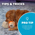 Outward Hound Nina Ottosson Stuff N' Snuffle Interactive Plush Dog Puzzle and Snuffle Ball for Dogs, Snuffle Ball, Dog Enrichment Toys, Plush, Mul...