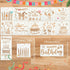 Xuniea 12 Piece Birthday Stencils - Happy Birthday Templates & Cake Candle Pattern for Drawing, Card Making & DIY Decor...