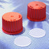 Polypropylene PBT GL25 GL32 GL45 Screw Cap with Pour Ring and Silicone Gasket for Media Bottle (GL32 PBT 2PCS)...