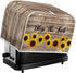Sunflower 4 Slice Toaster Cover, Dustproof Bread Maker Oven Cover, Small Kitchen Appliance Protector, Anti-Fingerprints Kitchen Bread Machine Prot...