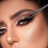 Qianyu 6 Pcs Eyeliner Brushes Fine Angled Precision Makeup Brushes Set Ultra Thin Slanted Flat Angle Eyebrow Brush Sickle Point Eye Line Applicato...