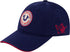 True Religion Kids Baseball Hat, 5 Panel Cotton Twill Adjustable Ball Cap with Round Woven Patch Logo, Navy, One Size...