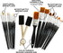 Hello, Artist! 25 Piece Craft Brush Value Pack, Suitable for All Creatives, for Use with Acrylic, Watercolor, Tempera, Gouache, and More...