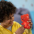 Eolo Toys - Gummymals Red. Interactive Super Squishy Gummy Bear Style pet with Over 20 Sounds and Reactions for Children Aged 4 and Up...