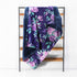 TANOFAR Baby Blankets Purple Floral Minky Toddler Blanket for Boys Girls, Dotted Backing, Double Layer, Crib Receiving Blanket, for Nursery/Stroll...