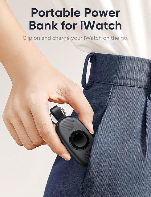 Portable Charger for Apple Watch, 1000mAh, Magnetic Keychain Apple Watch Charger, Apple Watch Accessories......