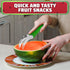 Watermelon Slicer Cutter Tool – Durable Stainless Steel Blade Watermelon Cutter with Ergonomic Handle | Slice or Cube Cantaloupe & Honeydew, Quick...