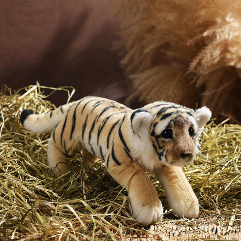 15'' Tiger Stuffed Animal, Stuffed Tiger Leopard Lion Animal Plush Toys Realistic Tiger Plush Gifts Leopard Lion Tiger Pillow Jungle Stuffed Anima...