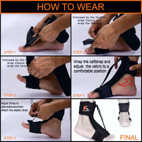 Ankle Support Brace Night for Men & Women, Sports Injury Recovery Ankle Sprain Compression, Arthritis, Achilles,Tendon, Foot Pain Relief, for Socc...