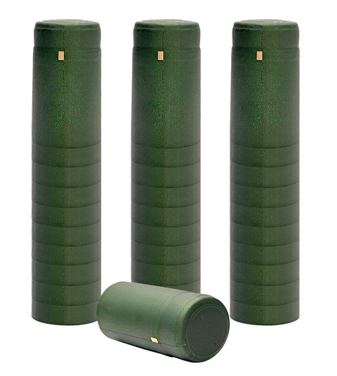 1 X Metallic Green PVC Shrink Capsules set of 30...