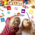 24 PCS Kids Stencils for Painting Sidewalk Chalk Stencils Boys Discovery Themed Stencils Kids Style Collection - 5 in...