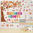 Zonon Retro Welcome Classroom Decorations Boho Groovy Welcome Tree Bulletin Board Set Welcome Hippie Daisy Cutouts for Teachers Kids Preschool Ele...