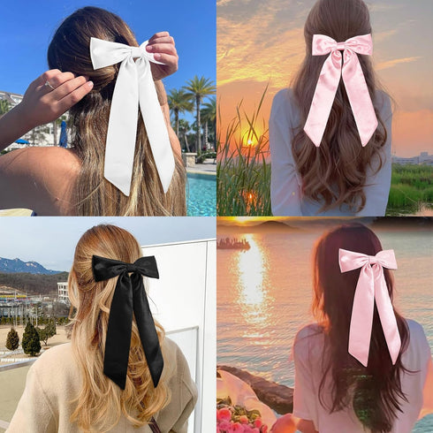 Canitor Hair Bows for Women Hair Ribbons Duck Billed Bow Hair Clips moños lazos Coquette Bows Cute Preppy Teen Girl Gifts Trendy Stuff Gifts Hair ...
