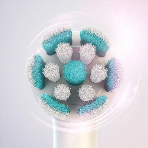 Oral-B iO Gentle Care Electric Toothbrush Head, Twisted & Angled Bristles for Deeper Plaque Removal, Pack of 4 Toothbrush Heads, Suitable for Mail...