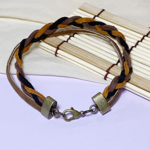 Brass Flat Leather Cord End Caps Round Tassel End Caps Barrel End Caps Bracelet Making Supplies Leather Bracelet Making Kit Silver Cord End Cap Ku...