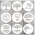 Stencils for Painting on Wood 12" Welcome Stencils for Crafts Drawing Tree of Life Reusable Plastic Art Templates for Adults Wood Burning Paint Ho...