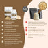 Lion’s Mane Powder - Organic Lions Mane Mushroom Extract with Immunomodulating Properties & Antioxidants - Vegan Mushroom Supplement, 60 Servings...