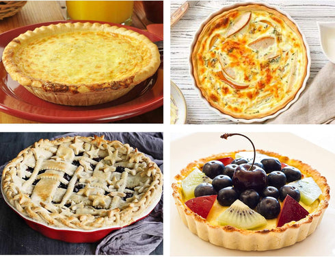 Pie Pans (100 Pack) 5 inch HEAVY-DUTY Disposable Aluminum Foil pie/tart Pans for Baking Personal Mini Pies, Foil Pie Tin for Bakeries, Cafes,Easil...