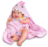Hooded Baby Shark Towel, Soft 100% Cotton, Perfect for Newborn Through Toddler (Pink)...