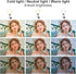 49 LED Selfie Light,Video Light,Phone Light Clip,200mAh,Adjusted 3 Light Modes,Portable Camera Light Panel 0-360° Color, DSLR Lighting for iPhone,...