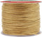 Mandala Crafts 1mm 109 Yards Tan Cotton Waxed Cord for Jewelry Making Bracelet Cord Waxed String - Beading String Thread Jewelry Cords for Necklac...