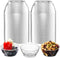Clear Mini Plastic Bowls - (Bulk 50 Pack) 6 Oz Disposable Premium Hard Plastic Dessert Bowls for Serving, Weddings, Catering, Parties, Ice Cream, ...