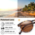CARFIA Retro Polarized Sunglasses for Women Small and Medium Face UV Protection, Handcrafted Acetate Frame Sunnies CA5285...